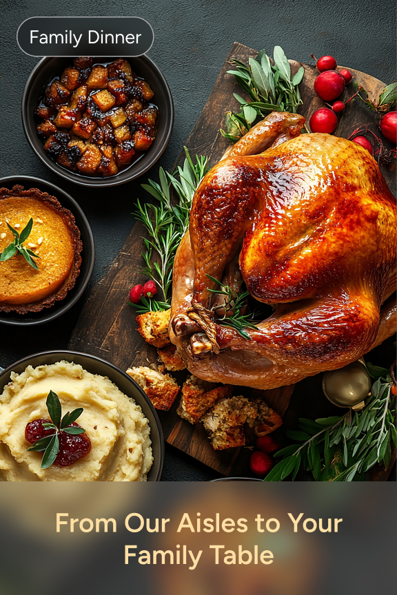 From Our Aisles to Your Family Table